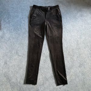 ASOS black velvet pants